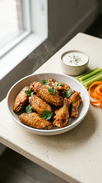 Crispy Air Fryer Chicken Wings