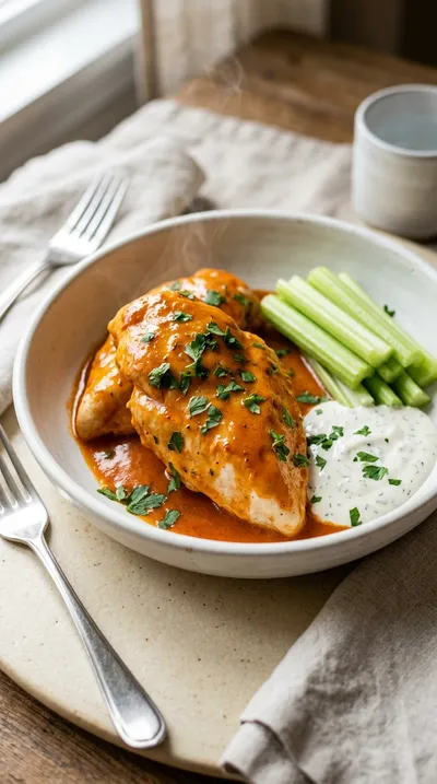 Easy Buffalo Chicken Dinner