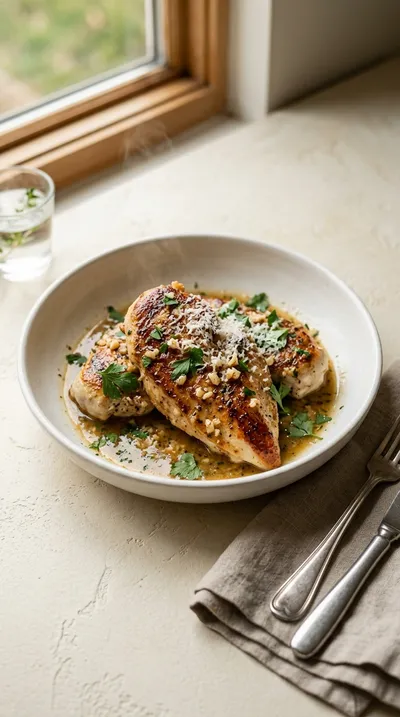 Garlic Butter Chicken Bake