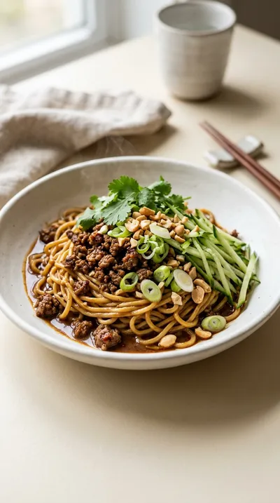 Spicy Dan Dan Noodles – Easy Weeknight Dinner