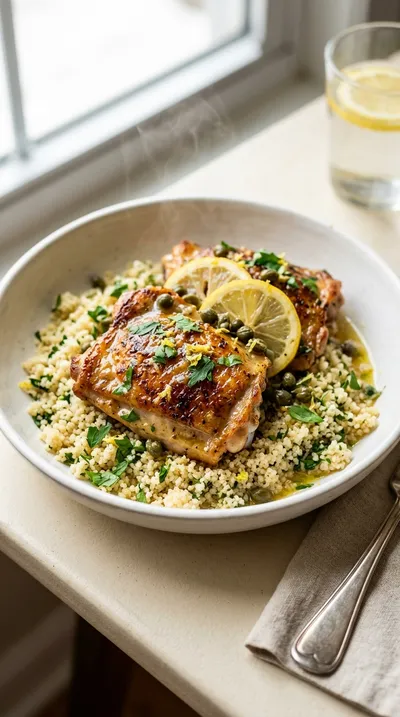 Easy Mediterranean Lemon Chicken