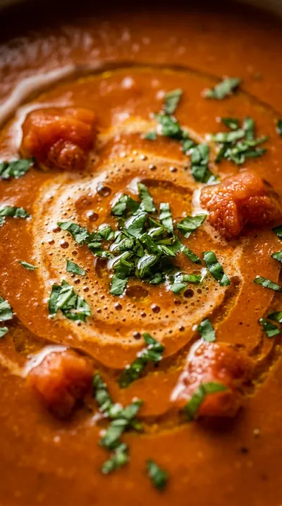 Tomato Soup with Honey Mustard - ingredients preparation