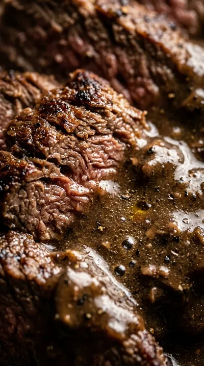 Beef and Broccoli with Mushroom Gravy - ingredients preparation