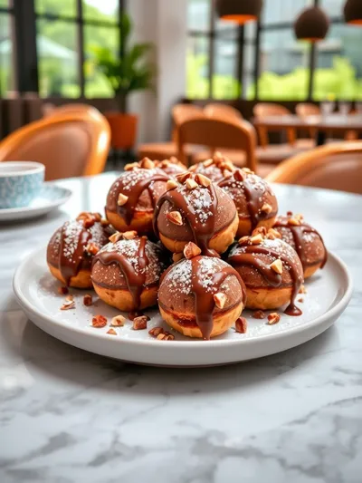 Air Fryer Nutella Bombs Recipe - ready to serve