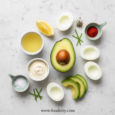 Avocado Deviled Eggs – Quick & Easy Recipe - cooking process