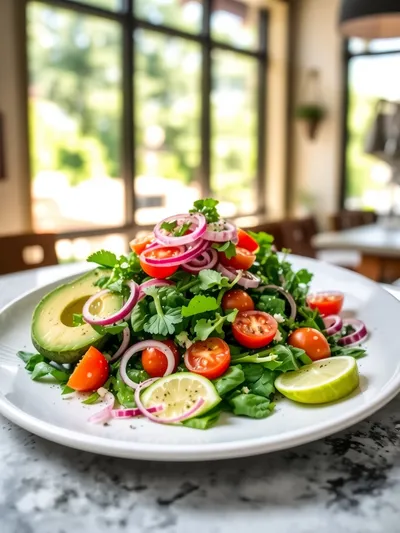 Easy Avocado Salad Recipe - ready to serve