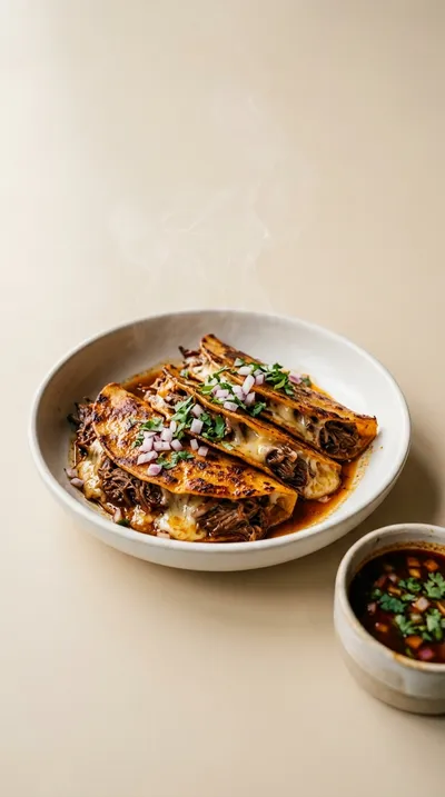 Easy Cheesy Birria Tacos