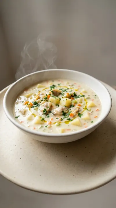 Creamy New England Clam Chowder