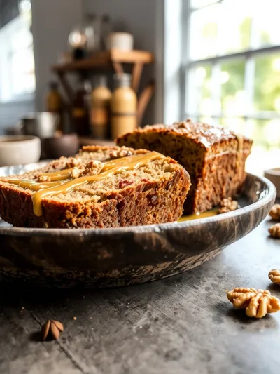 Best Healthy Banana Bread - ready to serve