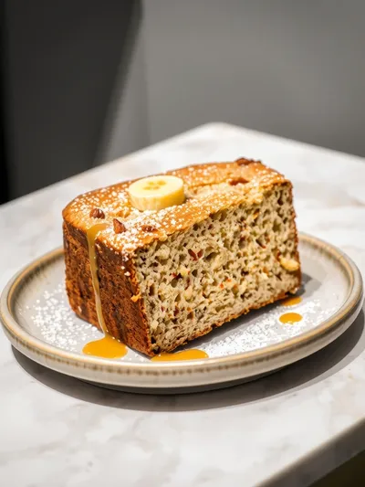 Janet's Rich Banana Bread - cooking process