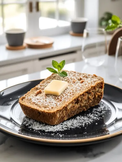 Simple Banana Bread Recipe - Quick & Moist - ready to serve