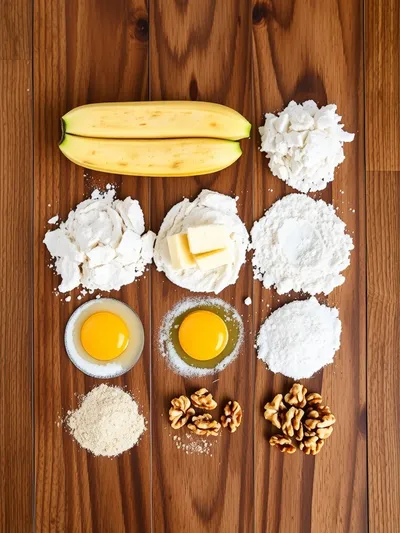 Banana Bread Recipe – Easy Moist Banana Bread - ingredients preparation