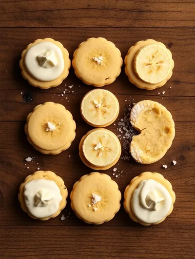 Banana Cream Pie Cookies Recipe - ingredients preparation