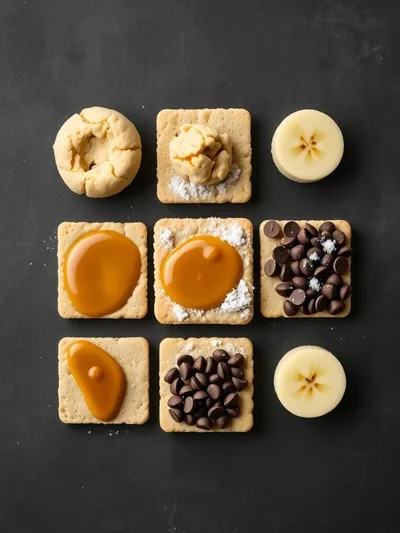 Banoffee Pie Cookies – Easy No-Bake Recipe - ingredients preparation