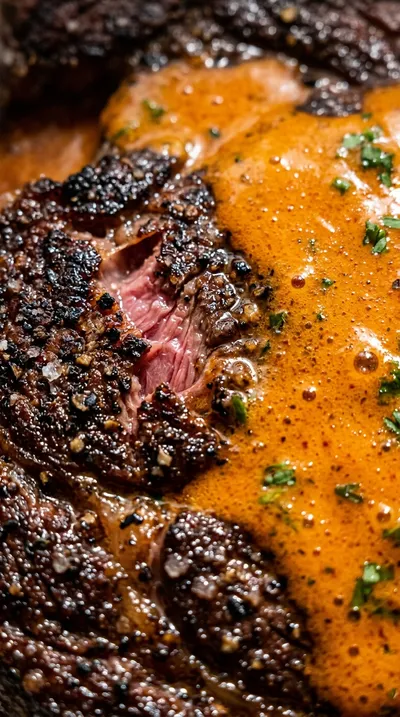 Steak and Potatoes with Buffalo Sauce - ingredients preparation