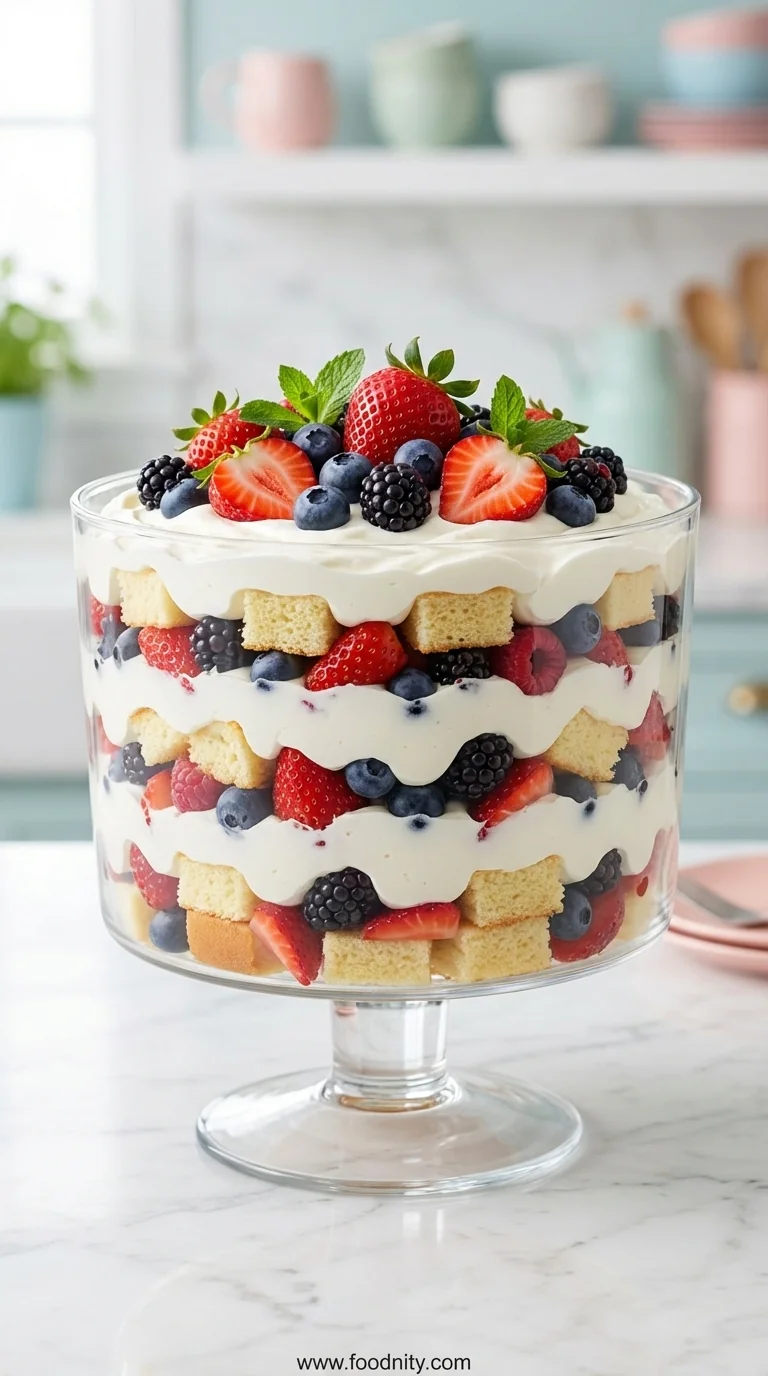 Berry Trifle Recipe – Sweet Simple Layers