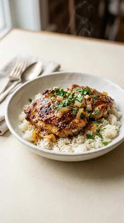 Honey Mustard Chicken Skillet