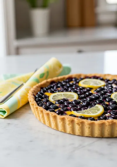 Blueberry Lemon Tart