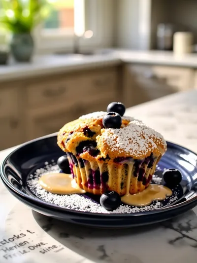 Blueberry Muffin Recipe – Easy & Delicious - ready to serve
