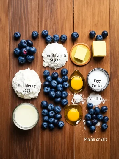 Blueberry Muffin Recipe – Easy & Delicious - ingredients preparation