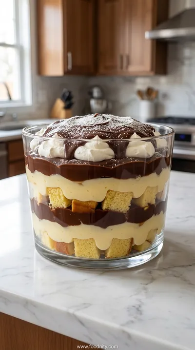 Boston Cream Pie Trifle
