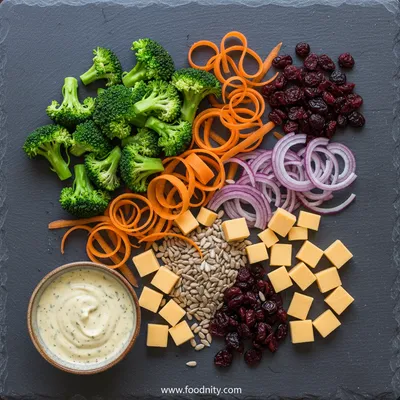 Best Broccoli Salad Recipe - cooking process