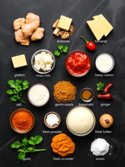 Butter Chicken: Quick & Easy Homemade Recipe - ingredients preparation
