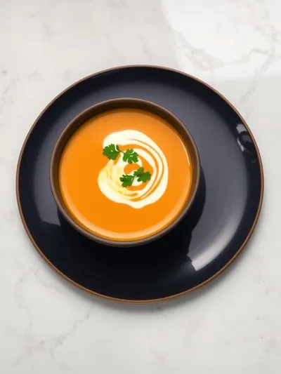 Carrot Potato Soup Recipe - ready to serve