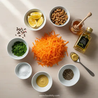 Carrot Salad Recipe – Fresh & Easy - cooking process