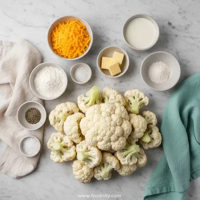 Cauliflower Cheese – The Best Recipe - cooking process