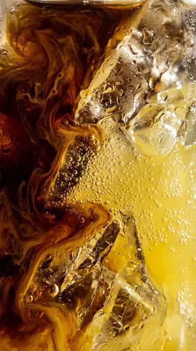 Refreshing Coffee Lemonade - ingredients preparation