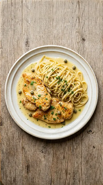Lemon Butter Chicken Francese - cooking process