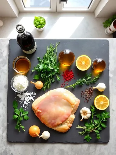 Delicious Chicken Breast Recipe - ingredients preparation