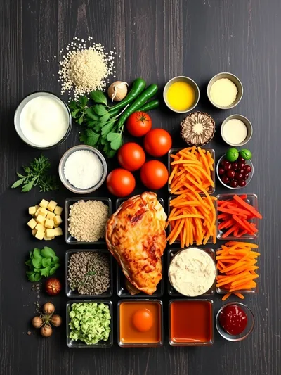 Chicken Lombardy Recipe - ingredients preparation