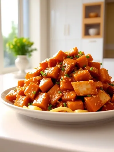 Easy Chinese Peanut Butter Chicken