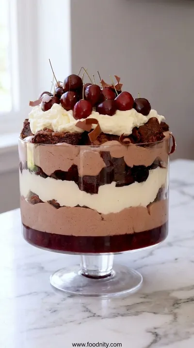 Chocolate Brownie Trifle Recipe