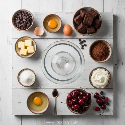 Chocolate Brownie Trifle Recipe - cooking process