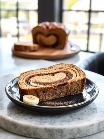 Cinnamon Swirl Banana Bread – Easy Homemade Recipe - cooking process