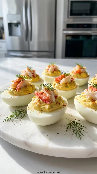 Crab Deviled Eggs – Simple Seafood Appetizer