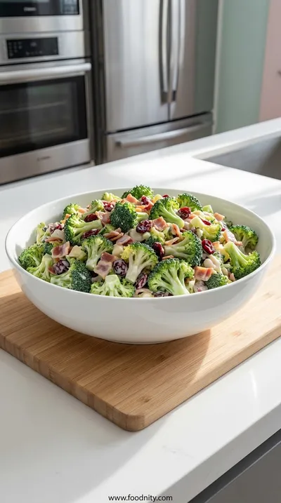 Creamy Broccoli Salad – Easy Healthy Side