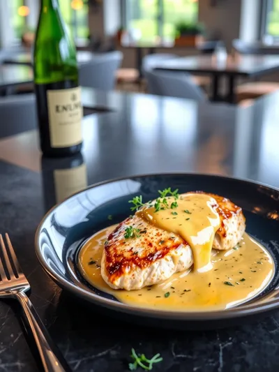 Creamy Chicken Riesling Recipe - cooking process