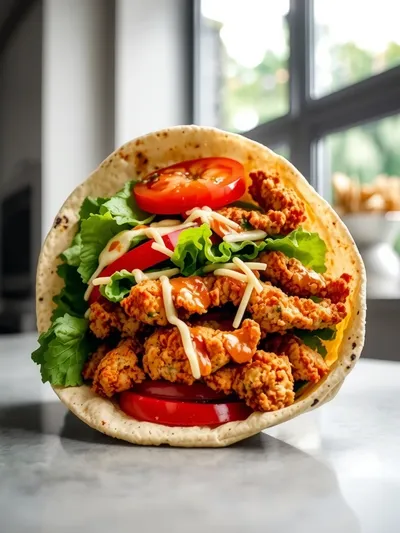 Crispy Chicken Wraps – Quick & Easy Meal