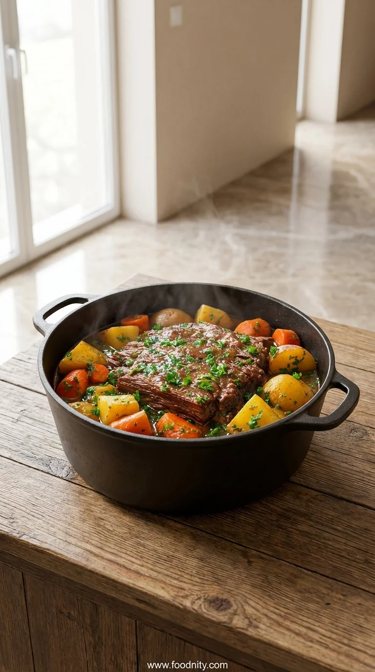 Crockpot Beef Pot Roast – Easy Slow Cooker Delight - feature image