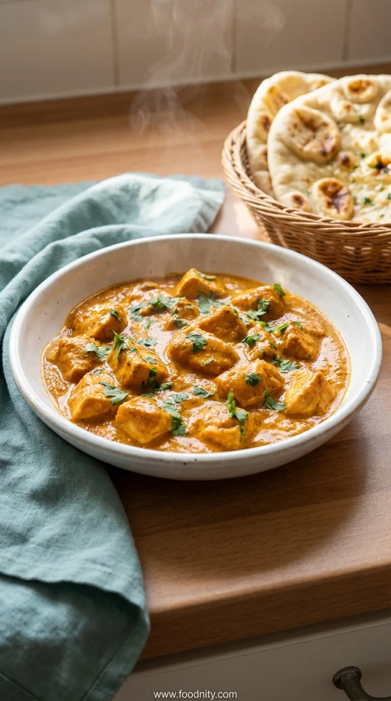 Crockpot Butter Chicken - feature image