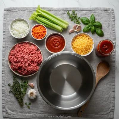 Crockpot Cheeseburger Soup - cooking process