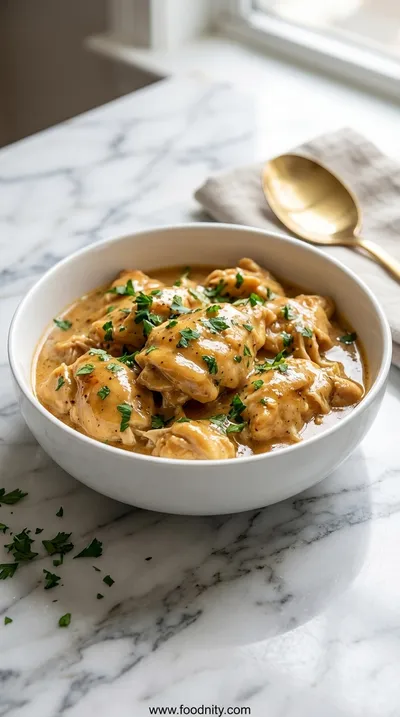 Crockpot Million Dollar Chicken – Creamy & Easy