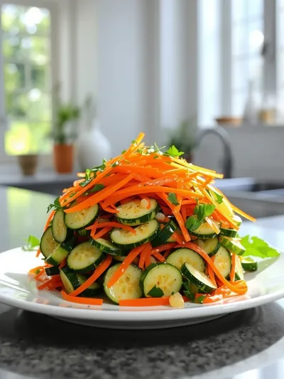 Cucumber Carrot Salad Recipe