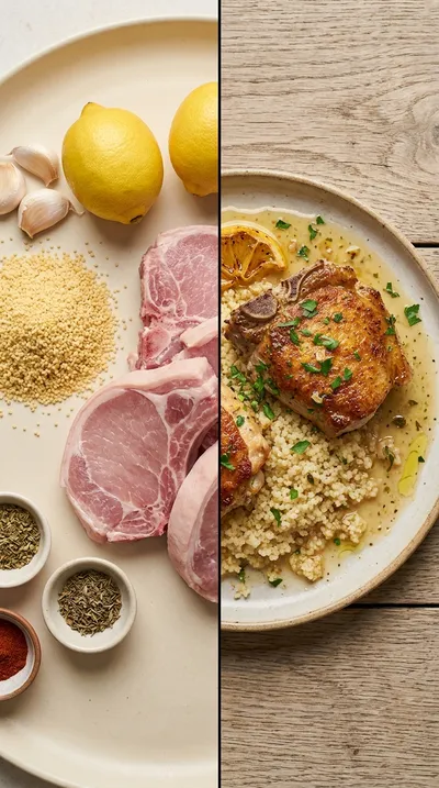 Easy Mediterranean Lemon Chicken - ready to serve