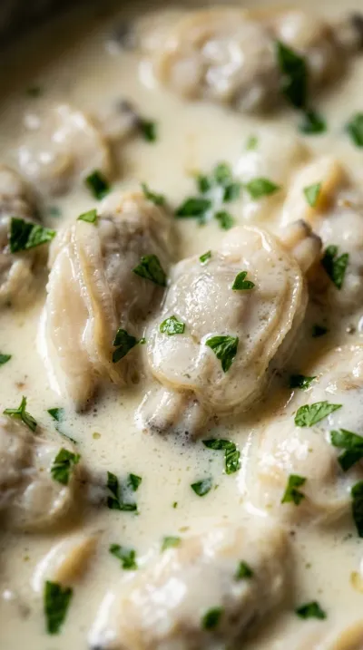 Creamy New England Clam Chowder - ingredients preparation