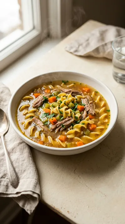 Cozy Homemade Chicken Noodle Soup